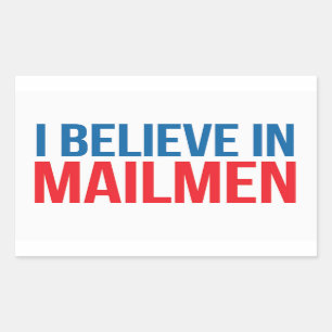 Ik geloof in Mailmen sticker