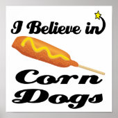 ik geloof in maïshonden poster (Voorkant)