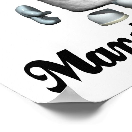 ik geloof in marshmallows poster (Hoek)