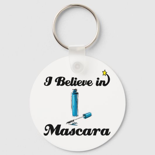 ik geloof in mascara sleutelhanger (Voorkant)