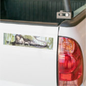 Ik geloof in mermaids bumpersticker (Op Truck)