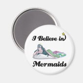 ik geloof in mermaids magneet (Voorkant / Achterkant)