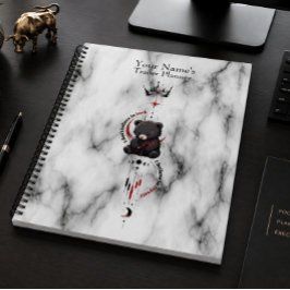 Ik geloof in mezelf B Marble Beer Handelaar Symboo Planner
