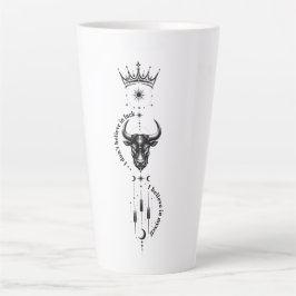 Ik Geloof in Mezelf Minimalistische Trader Symbool Latte Mok