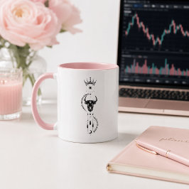 Ik Geloof in Mezelf Minimalistische Trader Symbool Mok