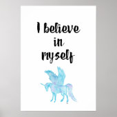 Ik geloof in mezelf poster (Voorkant)