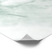 Ik geloof in mezelf Sage Marble Trader Symbool  Poster (Hoek)