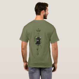 Ik Geloof in Mezelf Schattig Zwart Stier Trader Sy T-shirt