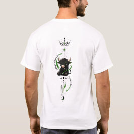 Ik Geloof in Mezelf Schattig Zwart Stier Trader Sy T-shirt