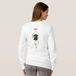 Ik Geloof in Mezelf Schattig Zwart Stier Trader Sy T-shirt