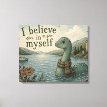Ik geloof in mezelf wonderlijke Loch Ness Monster