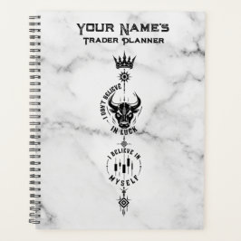 Ik Geloof in Mijzelf Klassiek Marmer Trader Symboo Planner