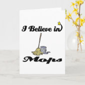 ik geloof in mops kaart (Gele Bloem)