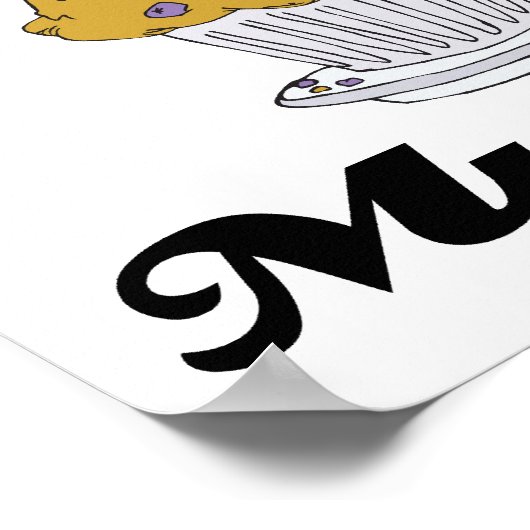 ik geloof in muffins poster (Hoek)