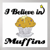 ik geloof in muffins poster (Voorkant)