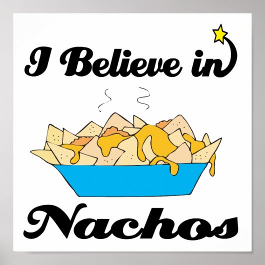 ik geloof in nachos poster (Voorkant)