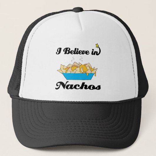 ik geloof in nachos trucker pet (Voorkant)