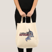 Ik geloof in narwallen tote bag (Voorkant (product))