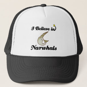 ik geloof in narwals trucker pet