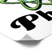 ik geloof in natuurkunde poster (Hoek)