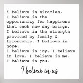 ik geloof in ons poster (Voorkant)