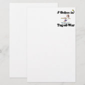 ik geloof in oorlog briefpapier (Voorkant / Achterkant)