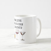 Ik geloof in overliquiditeit koffiemok (Voorkant rechts)