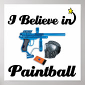 ik geloof in paintball poster (Voorkant)