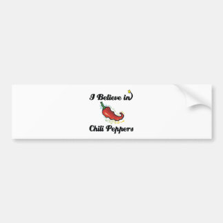 ik geloof in paprika ' s bumpersticker