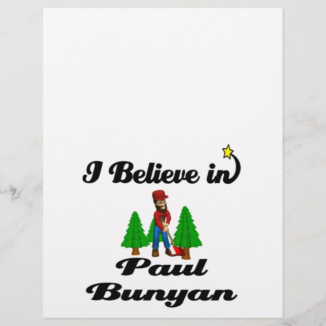 ik geloof in paul bunyan (Voorkant)
