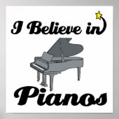 ik geloof in pianos poster (Voorkant)