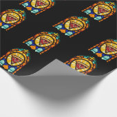 Ik geloof in pizza cadeaupapier (Hoek)