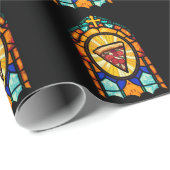 Ik geloof in pizza cadeaupapier (Rol Hoek)