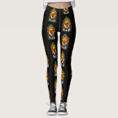 Ik geloof in pizza leggings (Voorkant)