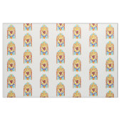 Ik geloof in pizza stof (Fat Quarter)