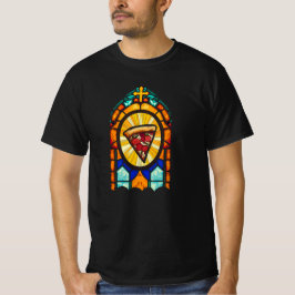 Ik geloof in pizza t-shirt