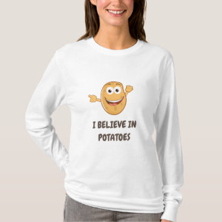 IK GELOOF IN POTATOEN T-SHIRT