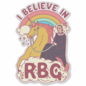 Ik geloof in RBG Sticker (Voorkant)