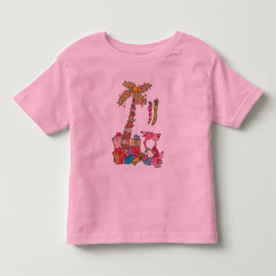"Ik geloof in santa claus"-peuter t-shirt
