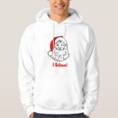 Ik geloof in Santa Clause Hoodie (Voorkant)