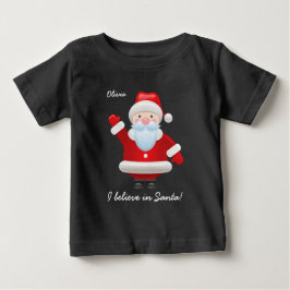 Ik geloof in Santa. Funny Santa Claus Kerstmis