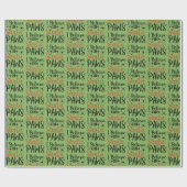 Ik geloof in Santa Paws Cadeaupapier (Vlak)