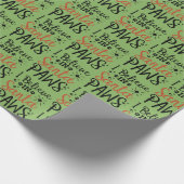 Ik geloof in Santa Paws Cadeaupapier (Hoek)