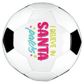 Ik geloof in Santa Paws Dierenhonden | Kerstmis Voetbal (Gedraaid)