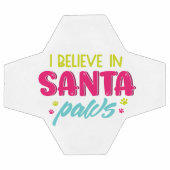 Ik geloof in Santa Paws Dierenhonden | Kerstmis Voetbal (Enkel)