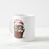 Ik geloof in Santa Pws Koffiemok (Voorkant links)