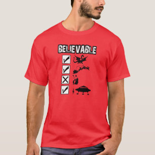 Ik geloof in Santa T-shirt