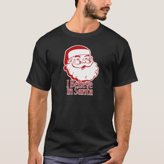Ik geloof in Santa T-shirt (Voorkant)