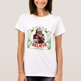 Ik geloof in Santa T-shirt