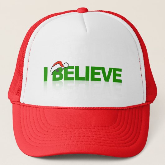 Ik geloof in Santa Trucker Pet (Voorkant)